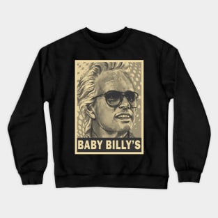 brown cream Baby Billys - misbehavin retro art (exlusive) Crewneck Sweatshirt